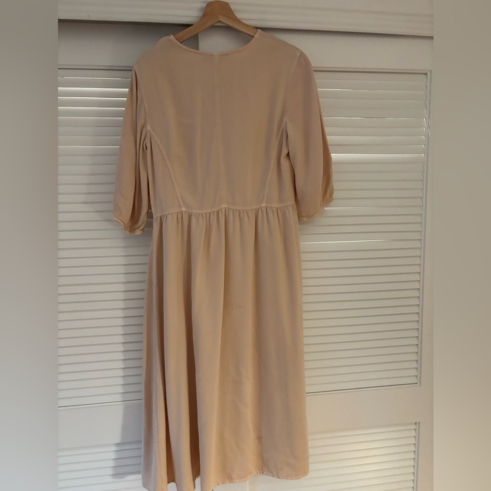 Everlane Cream Midi Dress - Picture 5 of 5